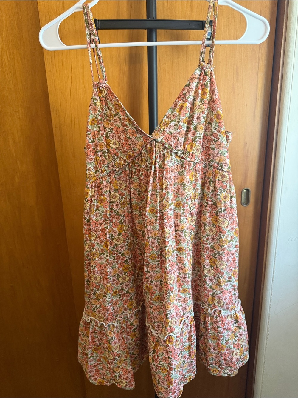 wild fable Pink Floral Mini Slip Dress